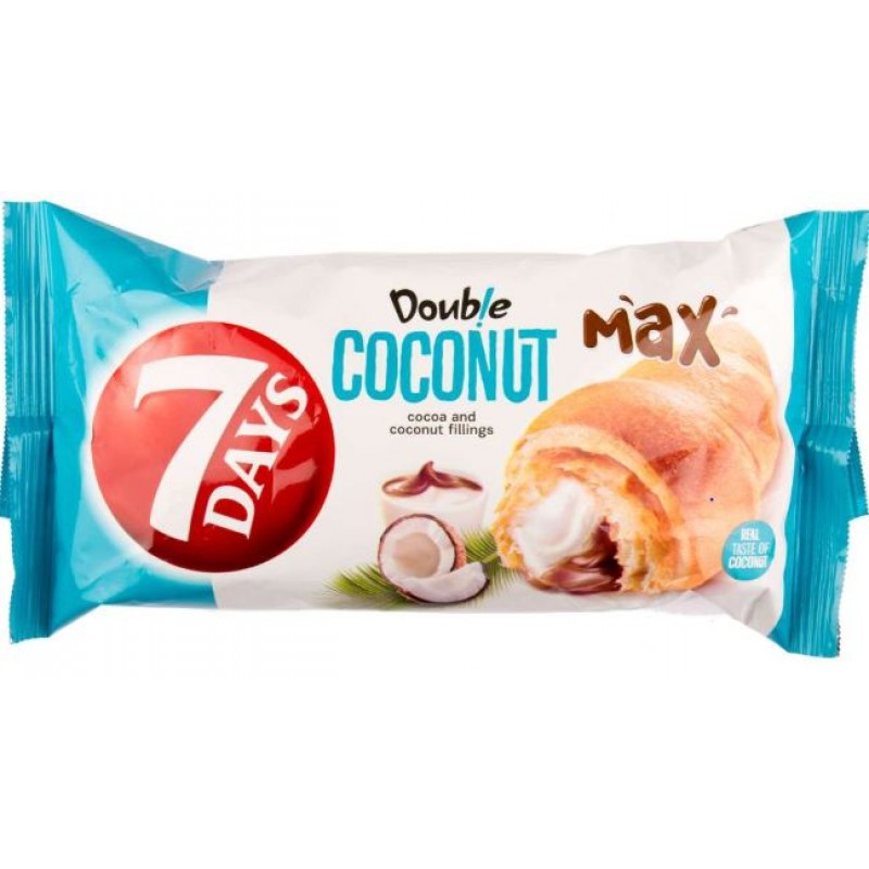 7 Days Double Cacao-Cocos 80g * 20