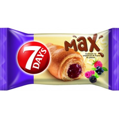 7 Days Max Fructe Padure 85g *20