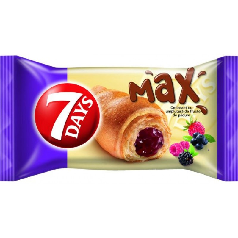 7 Days Max Fructe Padure 85g *20