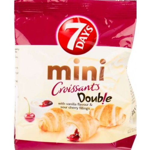 7 Days Mini Double Vanilie visine 185g *8