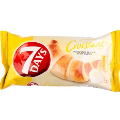 7 Days Croissant Sampanie 65g *30