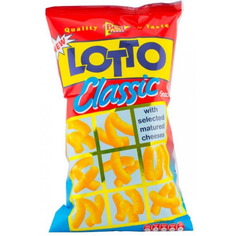 Lotto Snack Classic Cascaval 35g *40