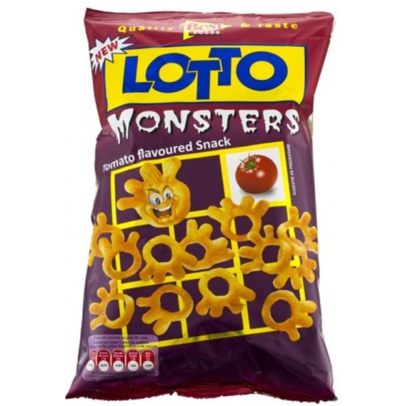 Lotto Snack Monsters 75g *20