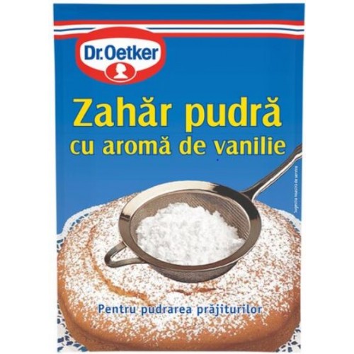 Dr. Oetker Zahar Pudra Aromatizat 80g  *25