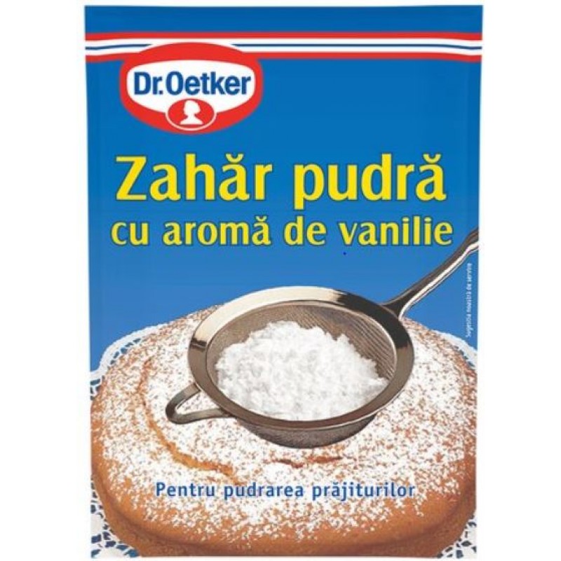 Dr. Oetker Zahar Pudra Aromatizat 80g  *25