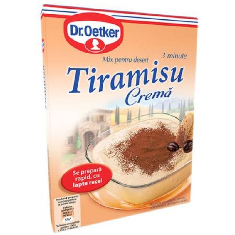 Dr. Oetker Crema Tiramisu 60g *10