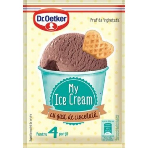 Dr. Oetker Praf De Inghetata Ciocolata 77g *25