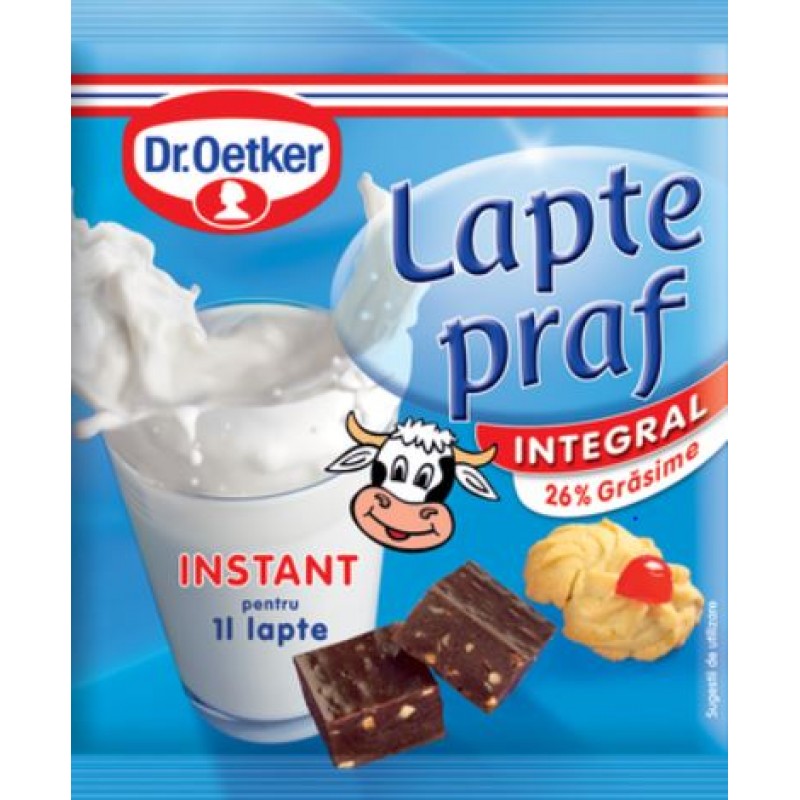 Dr. Oetker Lapte Praf Integral 130g *24