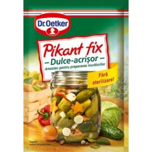 Dr. Oetker Pikant Fix Dulce Acrisor 100 G * 25