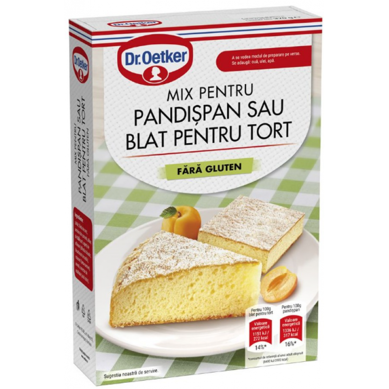 Dr. Oetker Mix pandispan/blat tort 320* 6