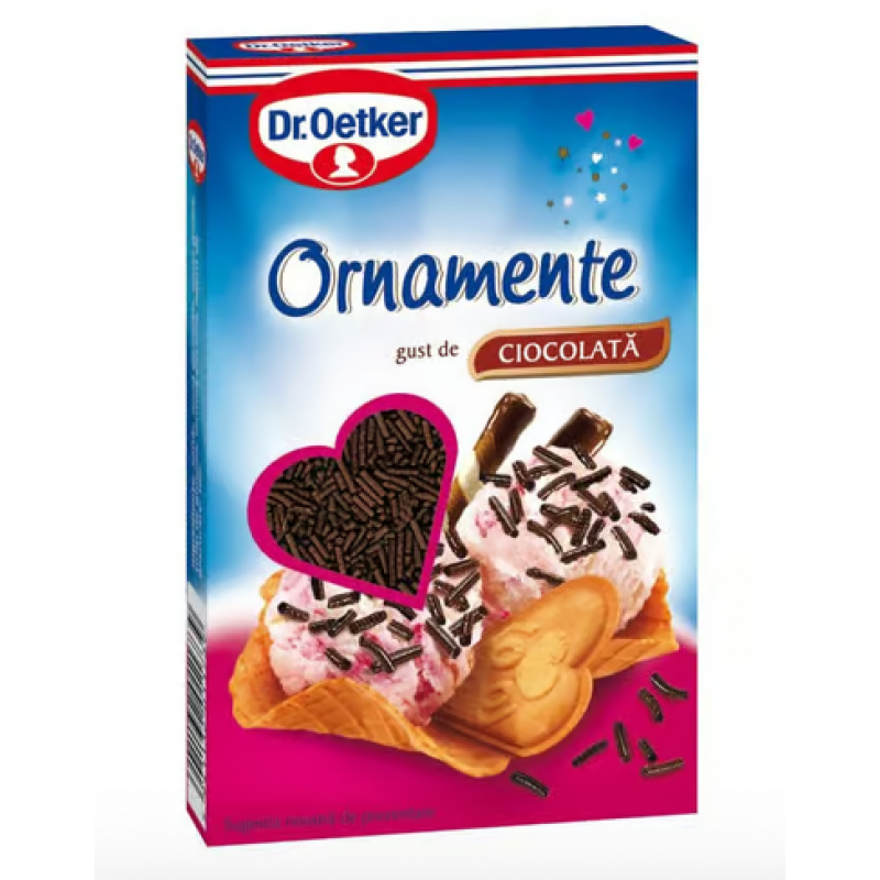 Dr. Oetker Ornamente ciocolata 80g