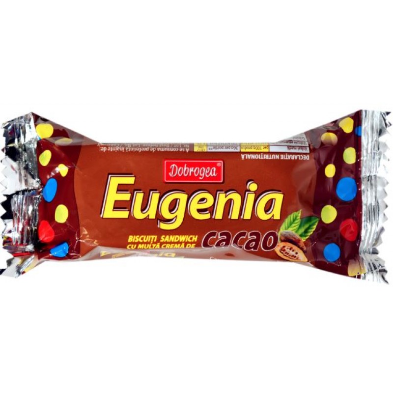 Dobrogea Eugenia Cacao cr. cacao 36g *24/Displ *8