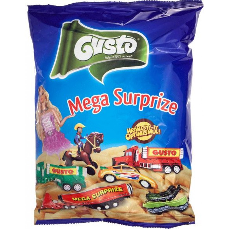 Gusto Pufuleti cu Mega Surprize 60G *20