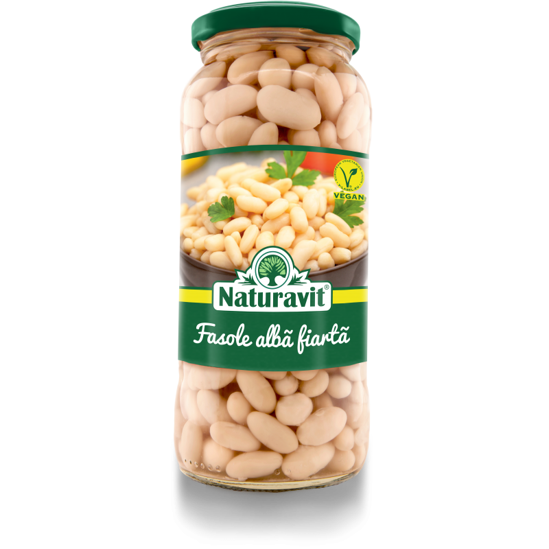 NATURAVIT FASOLE ALBA FIARTA 580ML/540G/400G*12/R12/P84    