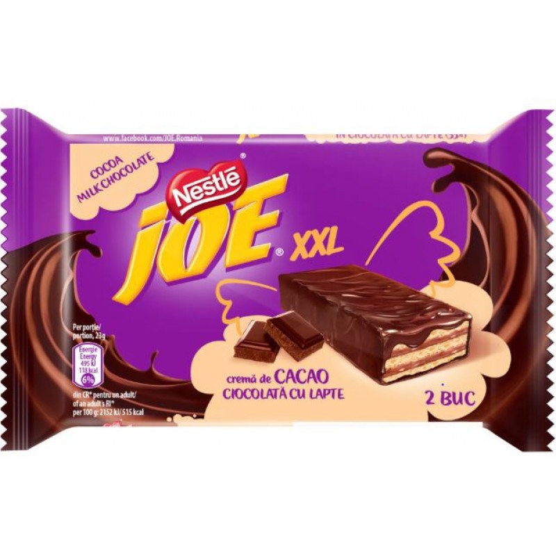 Joe XXL Cacao & Ciocolata 46g *20