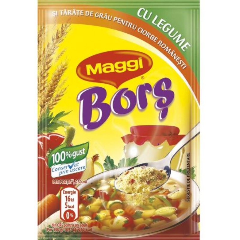 Maggi Bors Tarate Grau 70g *30