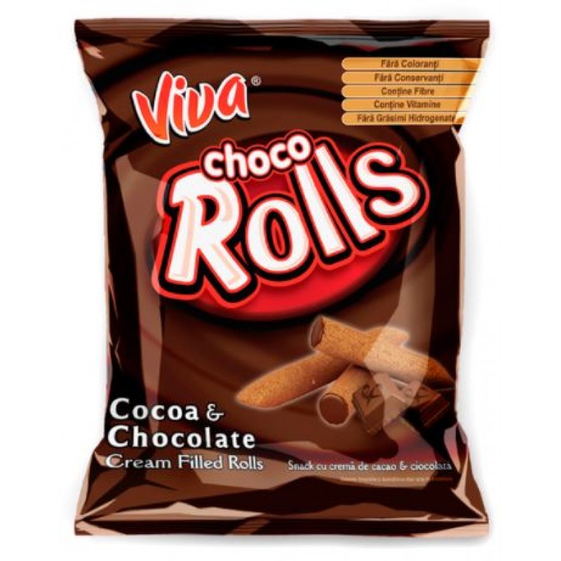 Viva Choco rolls 100g *15