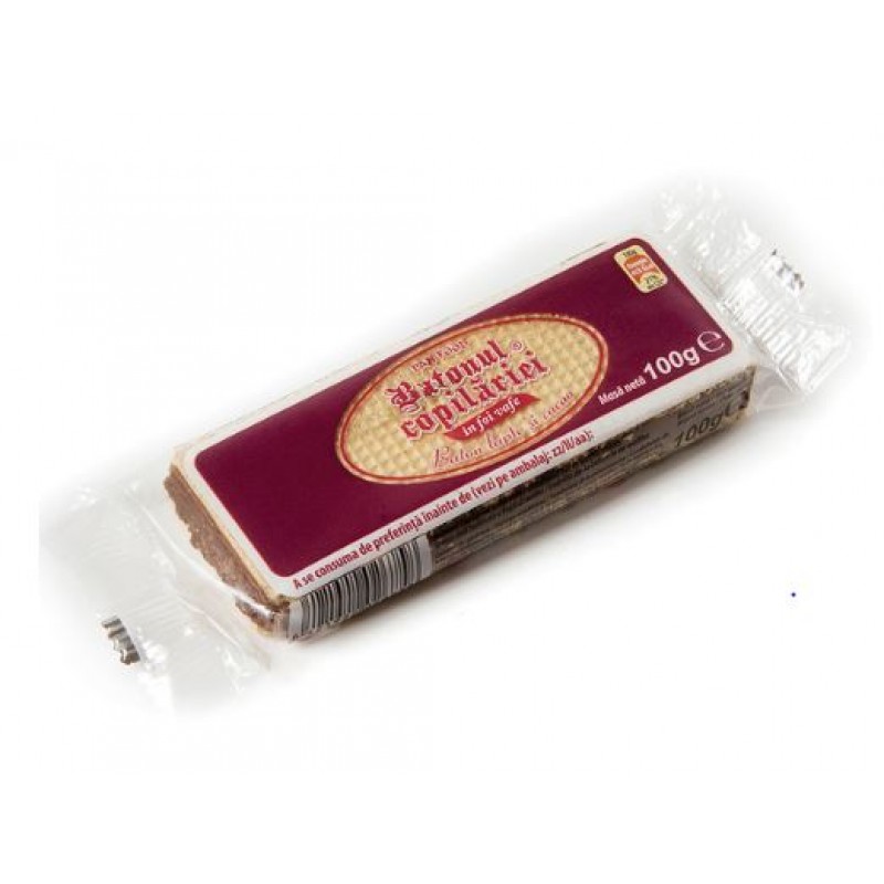 PanFood Batonul Copilariei in foi vafe 80g *30