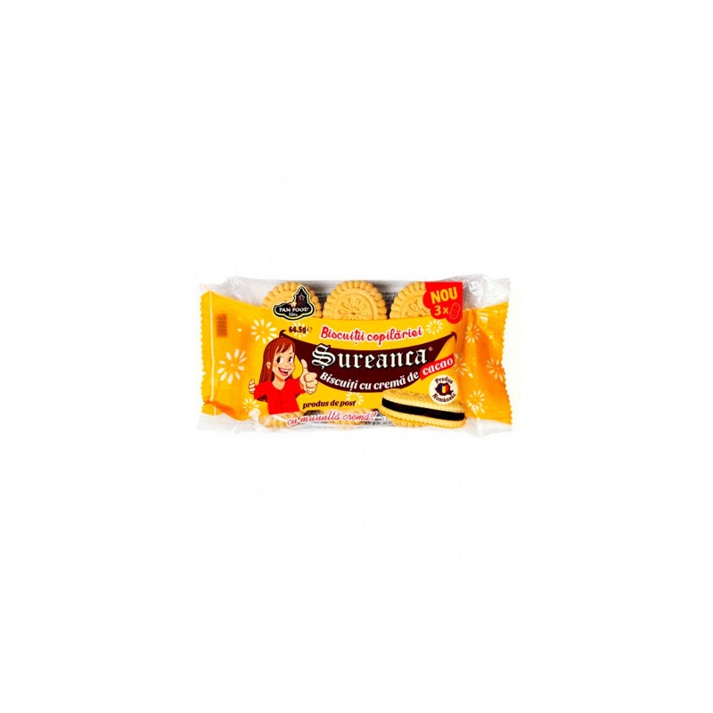 PANFOOD BISCUITI CR. CACAO SUREANCA 43G*48/V240