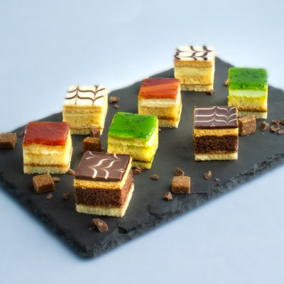 TIPTOP MINI PRAJITURI/ASSORT.CAKES 400G*12/P40/V120