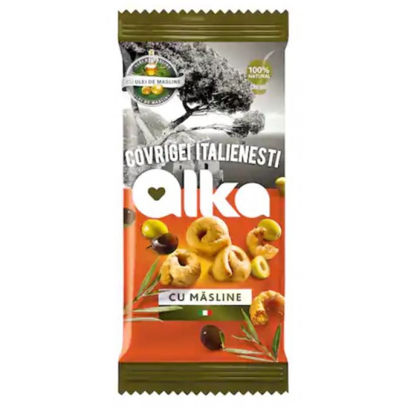Alka Covrigei Italienesti Masline 100g * 16