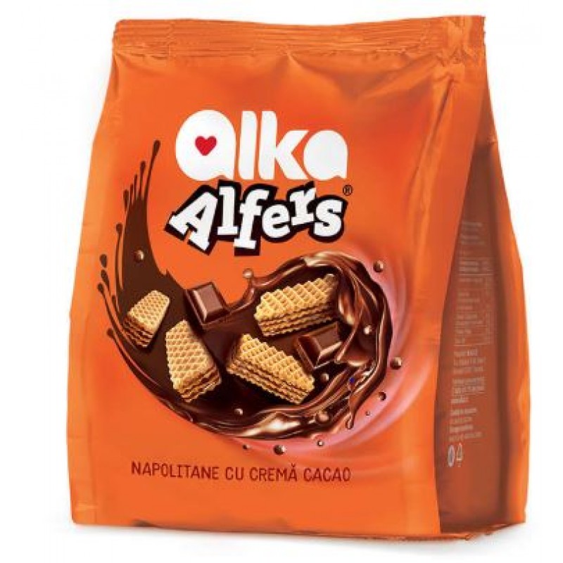 Alfers Napolitana Crema Cacao 180 G * 10
