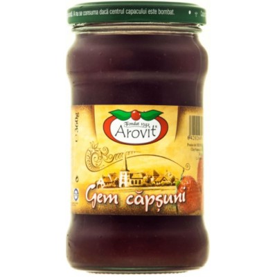 Arovit Gem de capsuni 360 g * 6