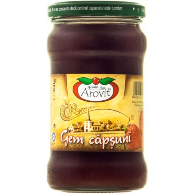 Arovit Gem de capsuni 360 g * 6