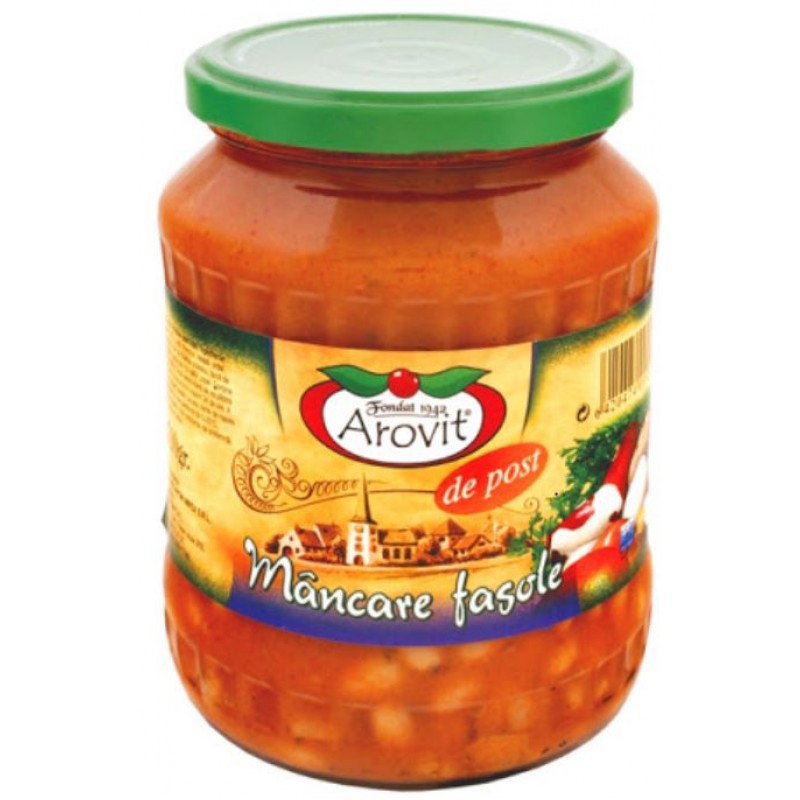Arovit Mancare de fasole 710 g *6