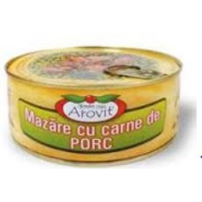 Arovit Mazare cu carne de porc 300 g *6