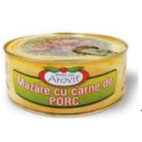 Arovit Mazare cu carne de porc 300 g *6