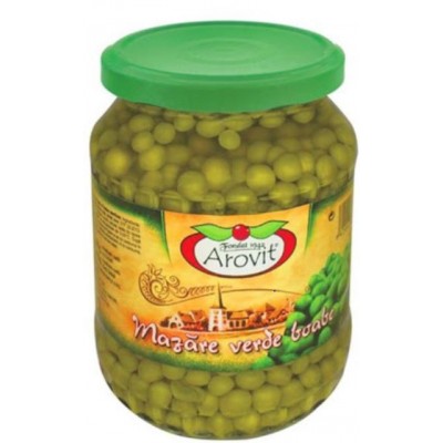 Arovit Mazare verde boabe 700 g *6 