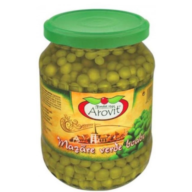 Arovit Mazare verde boabe 700 g *6