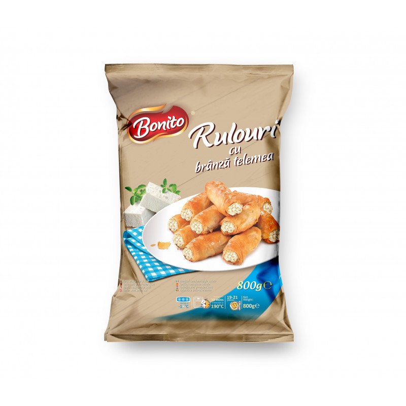 TIPTOP Bonito Rulouri cu banza 800g *12