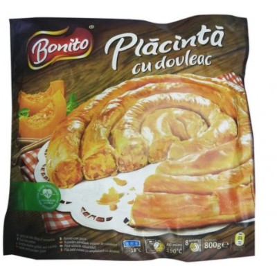 TIPTOP Bonito Placinta rulata cu dovleac, congelata 800g *12