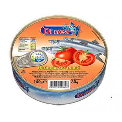 DI NEA Hering in sos tomat 160g EO *30