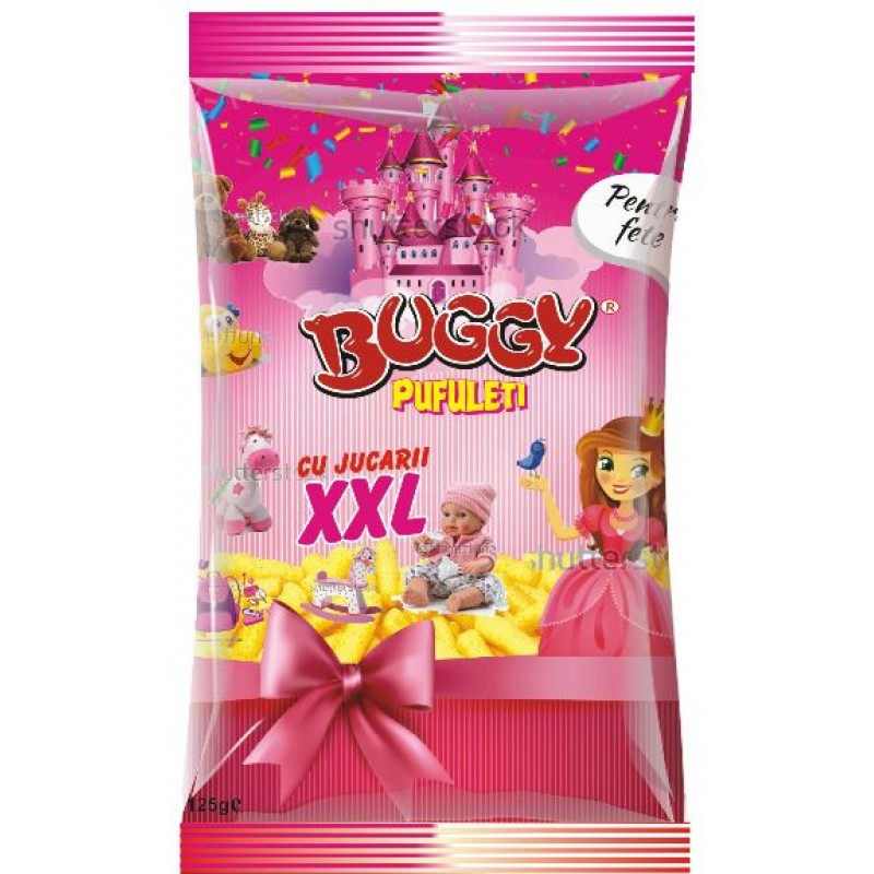 Buggy Pufuleti cu surprize XXL Fete 125g *8