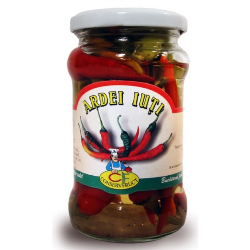 Conservfruct Hot Peppers in vinegar 314ml/270g/135g *8