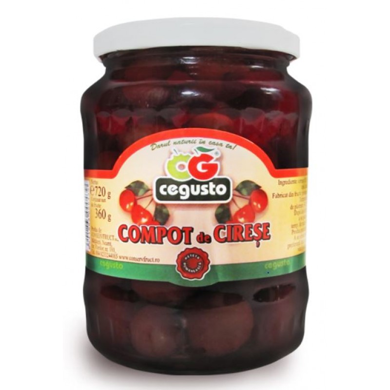 CONSERVFRUCT COMP.CIRESE/SWEET CHERRY COMP. 720G/360G*6/P112