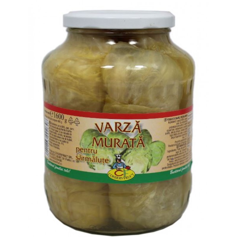 CONSERVFRUCT FOI DE VARZA/SOUR CABBAGE 1600G *4/R12/P84