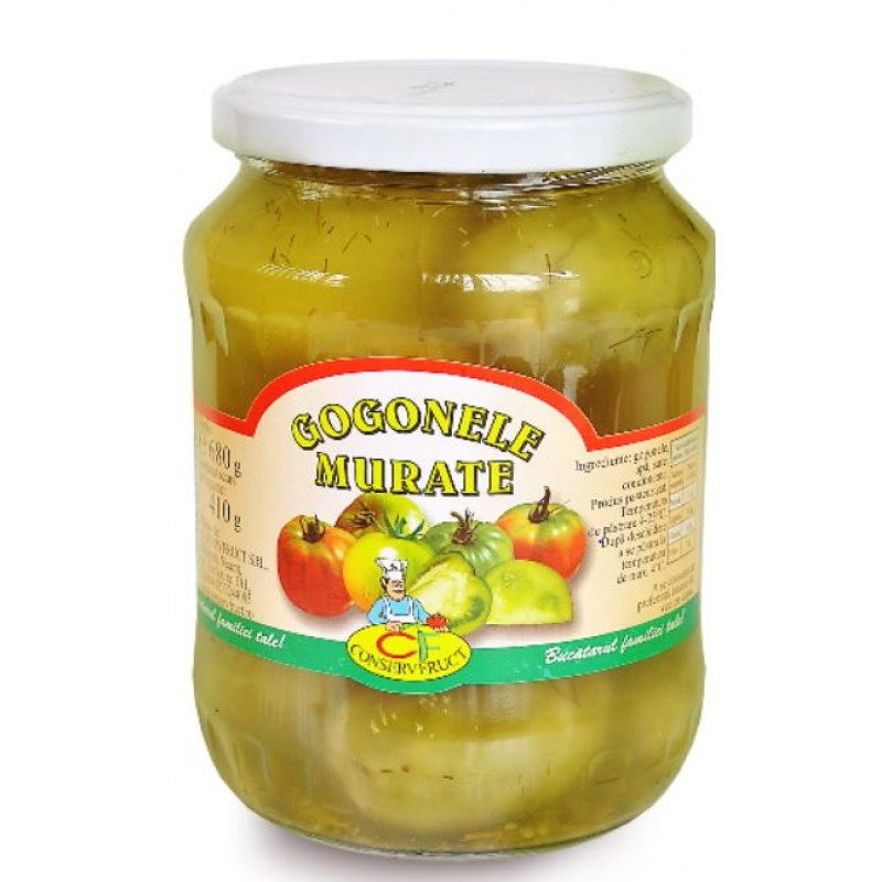 CONSERVFRUCT GOGON. MUR./PICKL.GREEN TOMATO 680G*6 /R16/P112