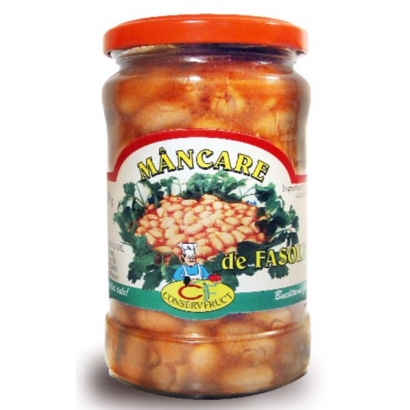 CONSERVFRUCT MANCARE DE FASOLE 314ML *8