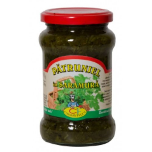 CONSERVFRUCT PATRUNJEL IN SARAMURA/SALTED PARSLEY 300G*8/P16