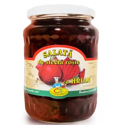 CONSERVFRUCT SFECLA ROSIE HREAN/ REDBEET HORSERAD 700G*6/R16