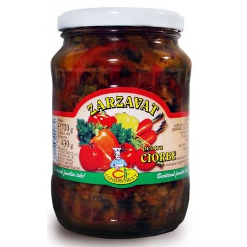 CONSERVFRUCT ZARZAVAT DE CIORBE 720ML/700G *6