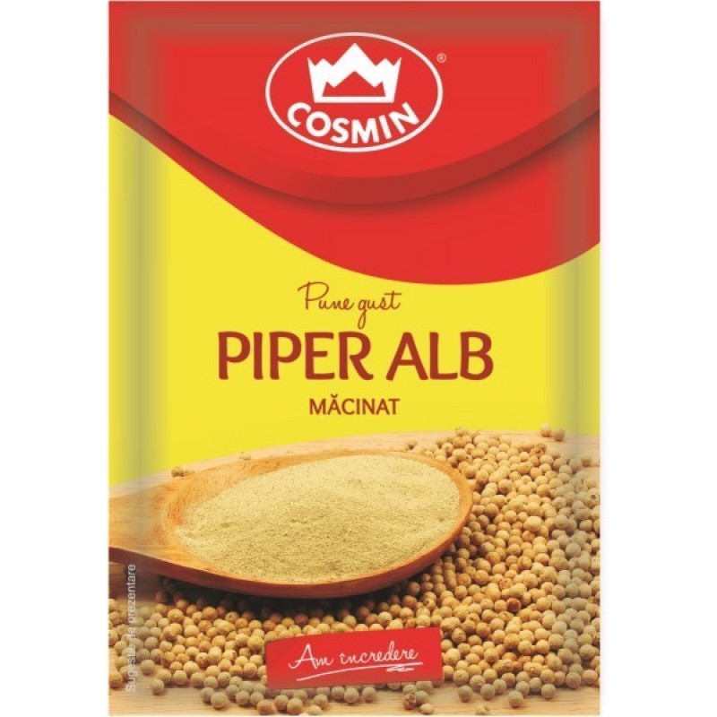 Cosmin Piper Alb Macinat 17g * 20