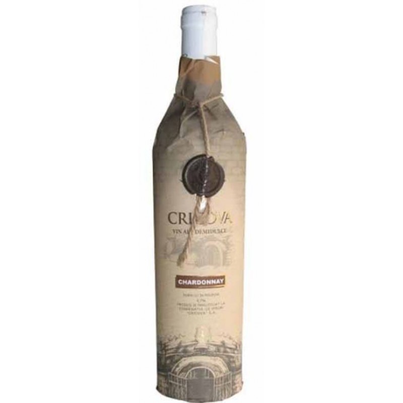 Cricova Hârtie Chardonnay Alb DD 0,75L *6/80 