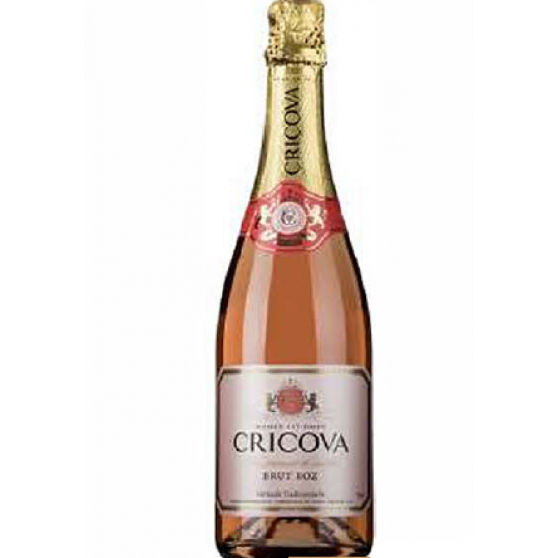 Cricova Spumant Clasic Brut Rose Clasic 0.75L *6/80