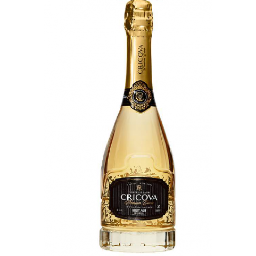 Cricova Spumant Clasic Premium Cuvée Brut Alb 0.75L *6/80