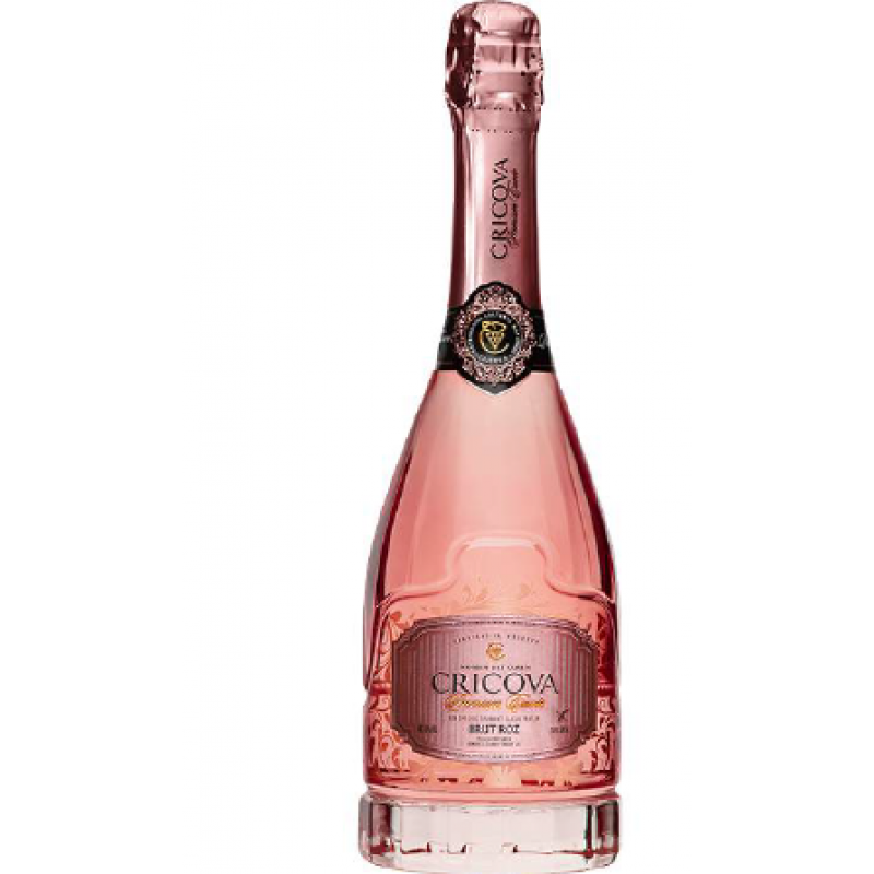 Cricova Spumant Clasic Premium Cuvée Brut Rosé 0.75L *6/80